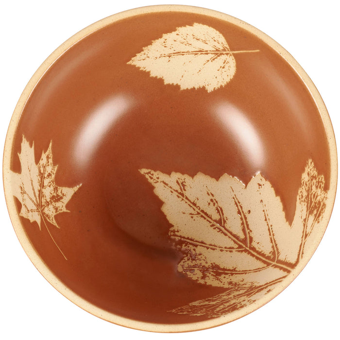 Fall Leaves Stoneware Bowl Set