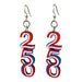 250th Anniversary Wood Earrings