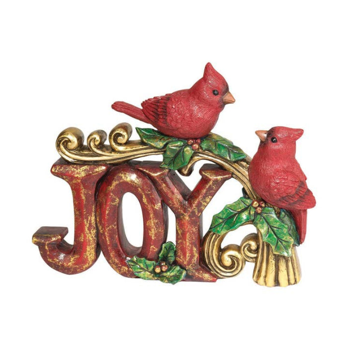 Joy Cardinals Figurine Table Decor