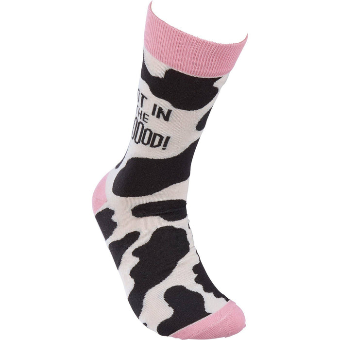 Not In The Mooood Crew Socks