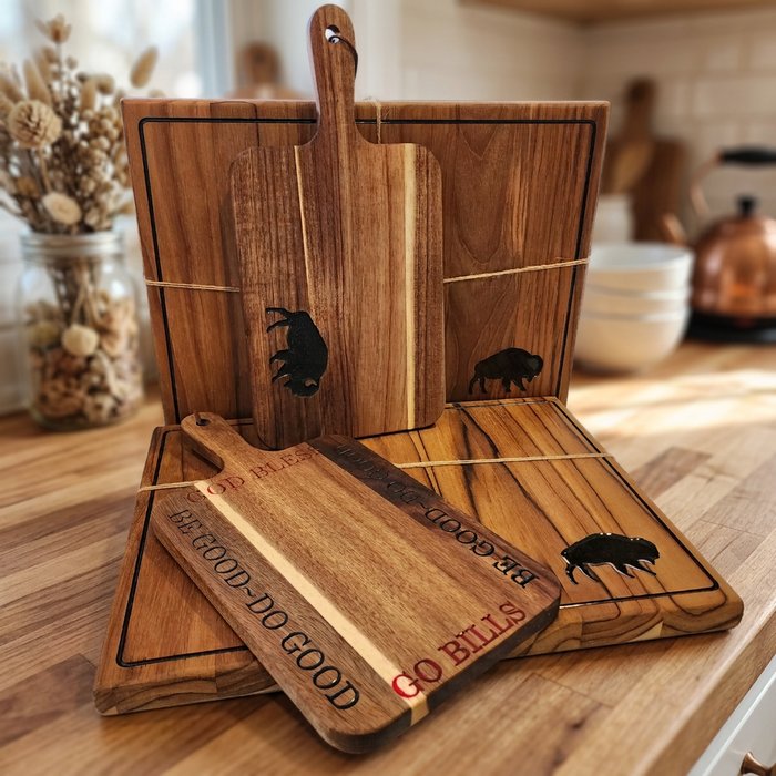 Buffalo Bread Board - Black - Made in Buffalo