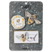 Floral Bee Kind Magnet Set