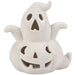 Lighted Ghost Pumpkin Figurine