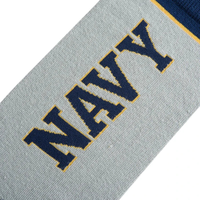 US Navy Wordmark Men's Crew Socks