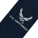 US Air Force Wordmark Men's Crew Socks