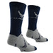 US Air Force Wordmark Men's Crew Socks