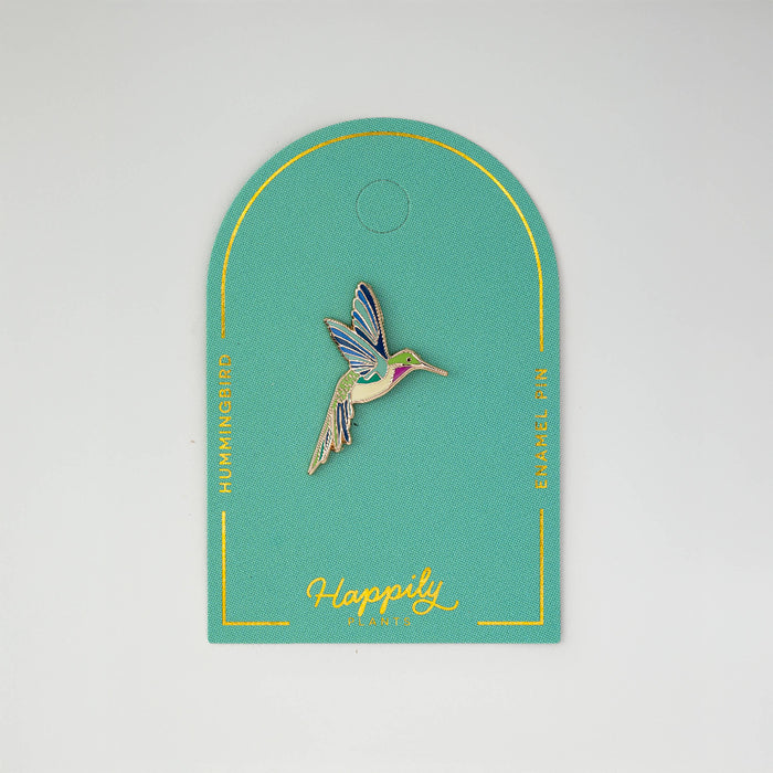 Hummingbird Enamel Lapel Pin