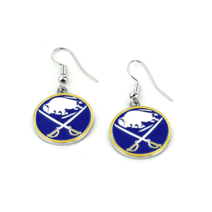 Buffalo Sabres Logo Dangle Earrings
