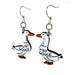 Silly Goose Wood Earrings