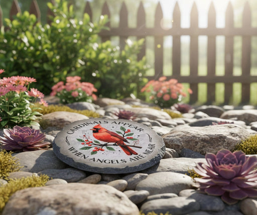 Angels & Cardinals Stepping Stone/Wall Décor