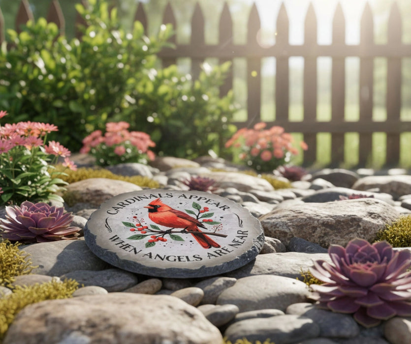 Angels & Cardinals Stepping Stone/Wall Décor