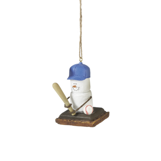 Baseball Player S'mores Ornament