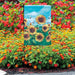 Sunflowers and Bees Garden Flag