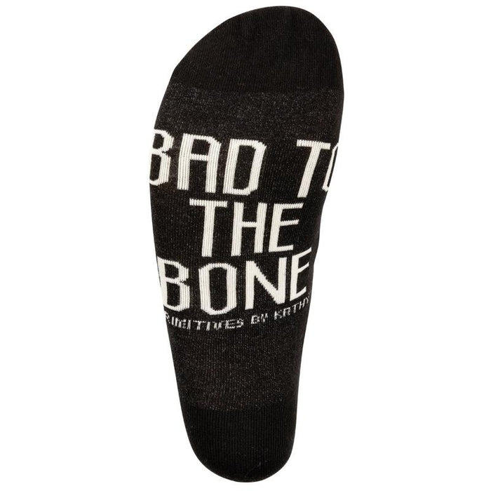 Bad to the Bone Crew Socks