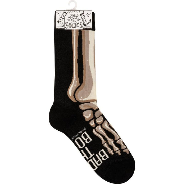 Bad to the Bone Crew Socks