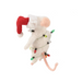 Tangled Lights Mouse Critter Ornament