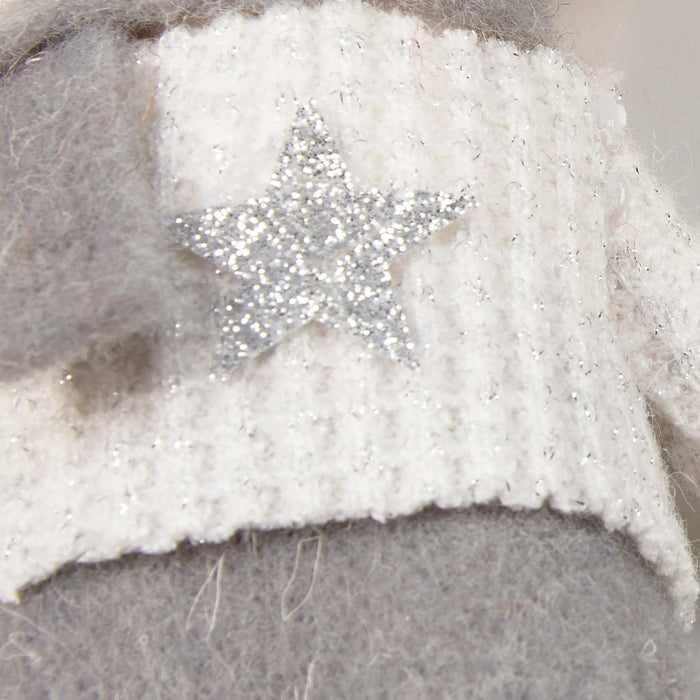 close-up of star detailing on shirt