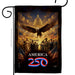 Justice & Service America 250 Garden Flag