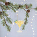 Classic Margarita Glass Ornament