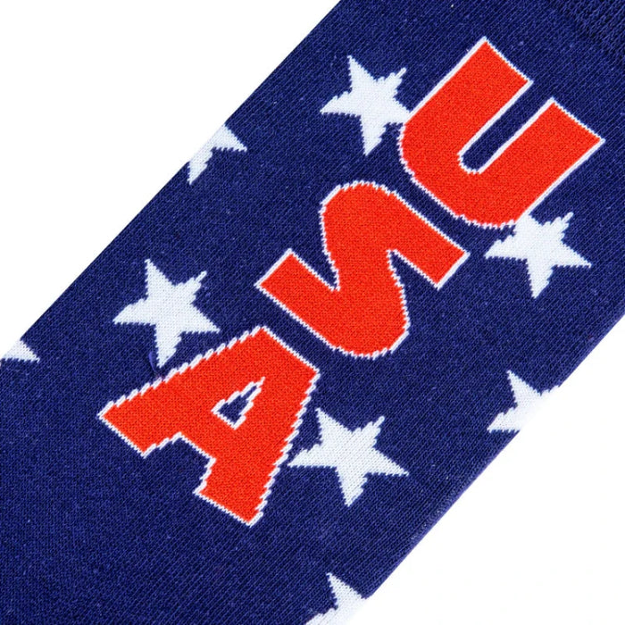 USA Stars Men's Crew Socks