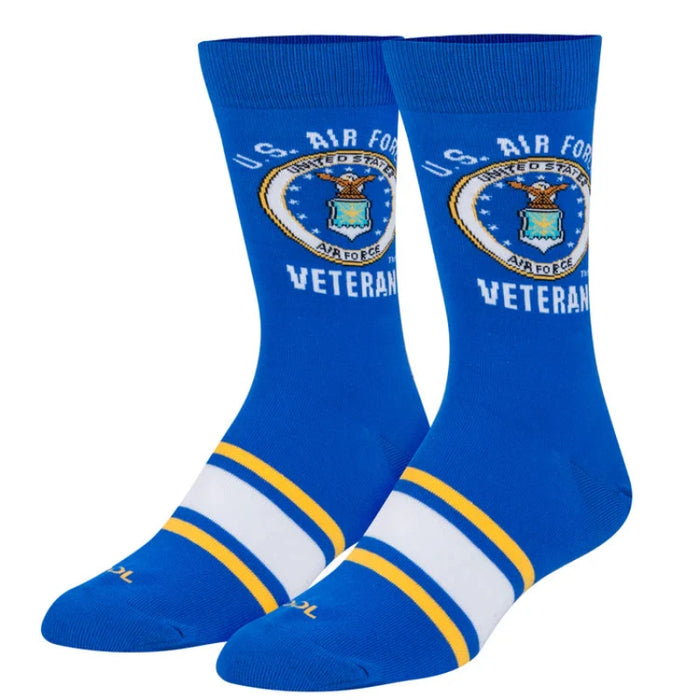 US Air Force Veteran Men's Crew Socks