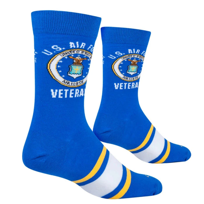 US Air Force Veteran Men's Crew Socks