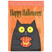 Happy Black Cat Halloween Decorative Flag