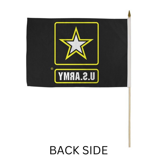 12x18" US Army Star Logo Stick Flag