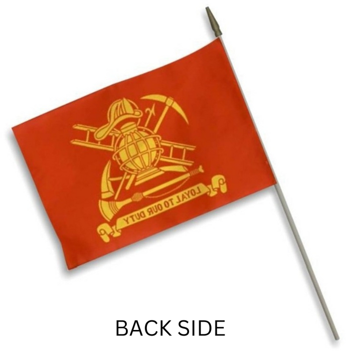 12x18" Fireman's Loyal Stick Flag