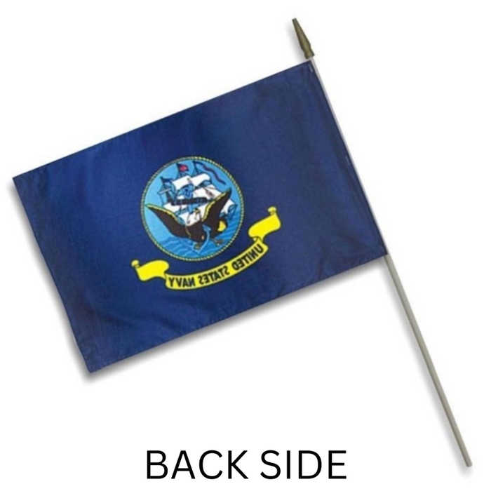 12x18" US Navy Traditional Stick Flag