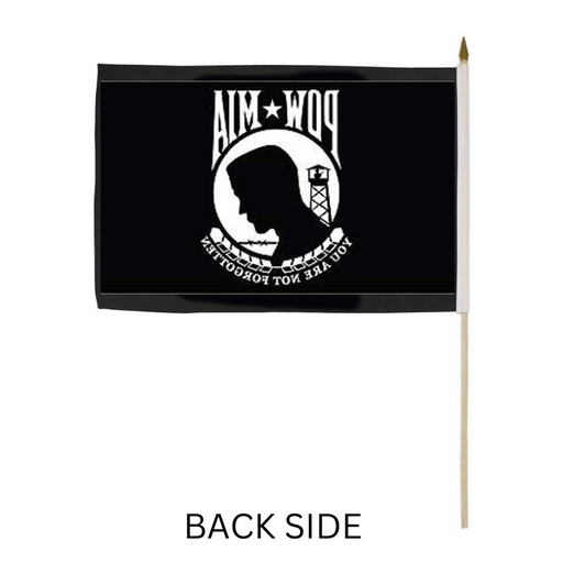 12x18" POW-MIA Stick Flag