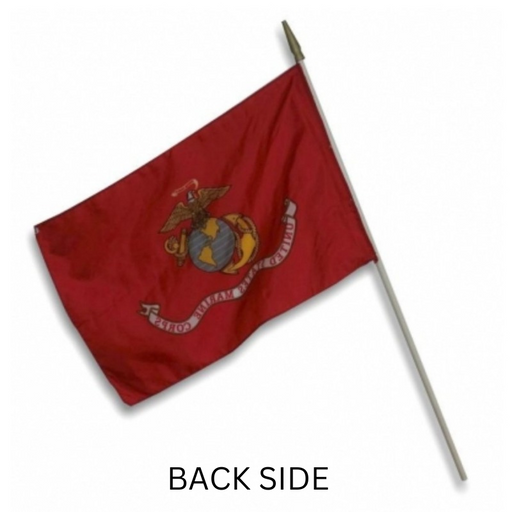 12x18" US Marine Corps Traditional Stick Flag