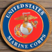 US Marine Corps Emblem Stepping Stone