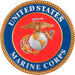 US Marine Corps Emblem Stepping Stone