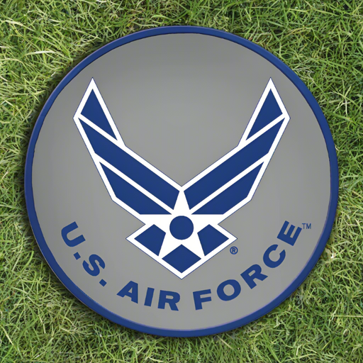 US Air Force Emblem Stepping Stone