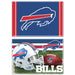 Buffalo Bills Helmet Logo Metal Magnet 2 Pack