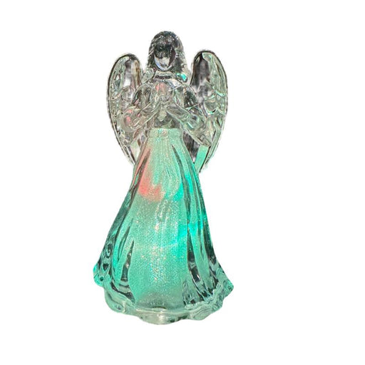 Praying Hands Light Up Angel Acrylic Decor