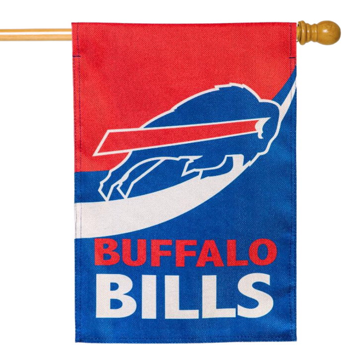 Buffalo Bills Swoop Burlap Flag