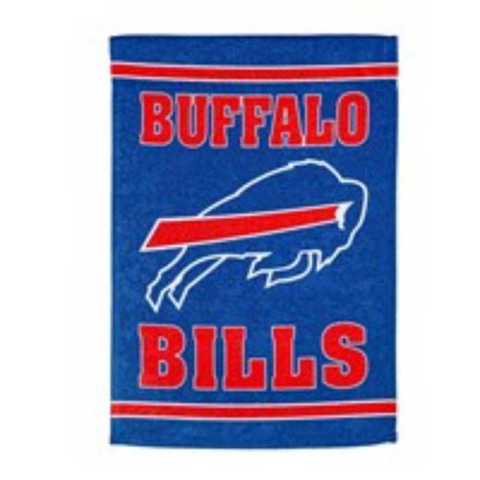 Buffalo Bills Embossed Suede Banner Flag