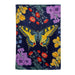 Navy Butterfly Garden Decorative Flag