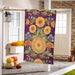 Fall Flower & Pumpkin Patterns Banner Flag