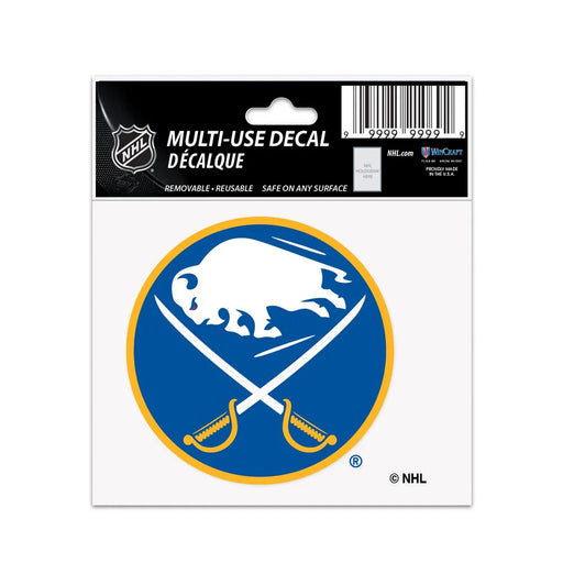 3x4" Buffalo Sabres Multi-Use Decal