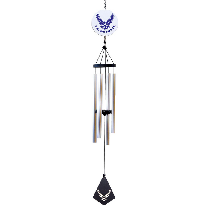 36" US Air Force Logo Wind Chime