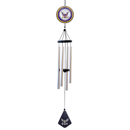 36" US Navy Logo Wind Chime