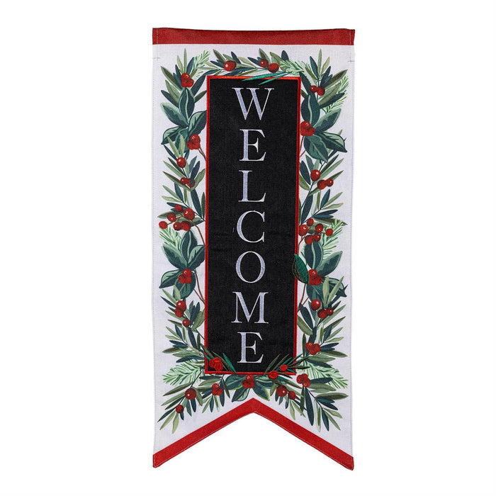 Welcome Foliage Long XL Garden Flag