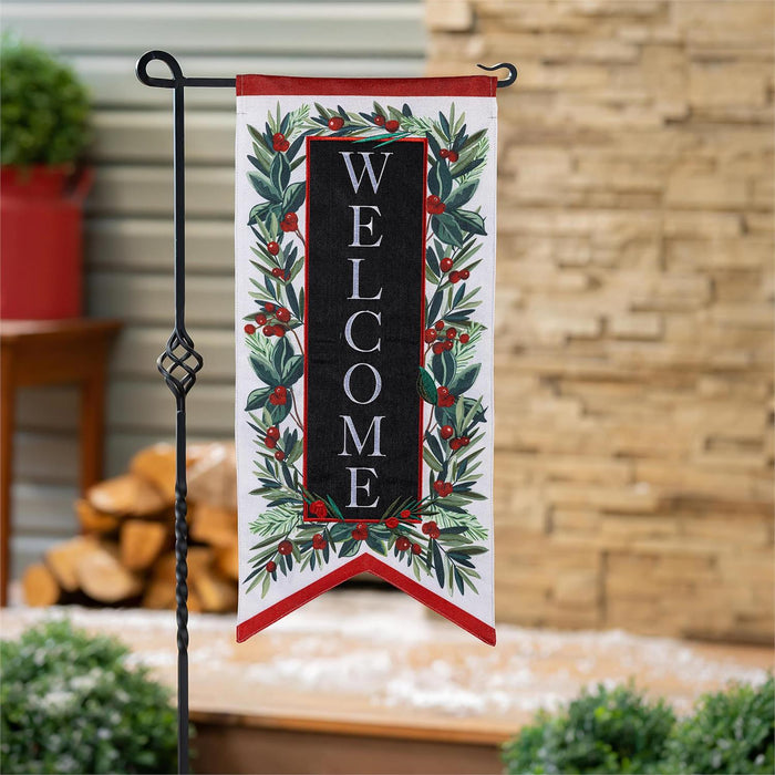 Welcome Foliage Long XL Garden Flag