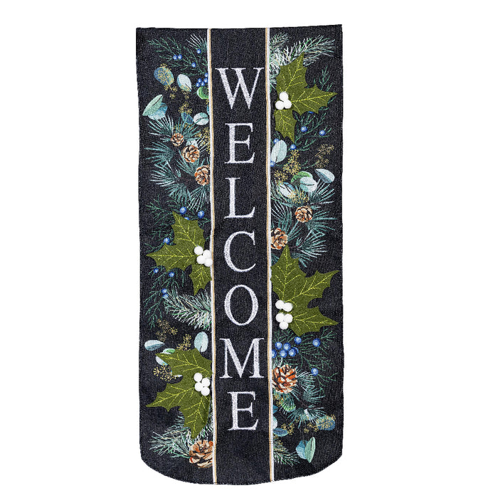 Winter Foliage Long XL Garden Flag