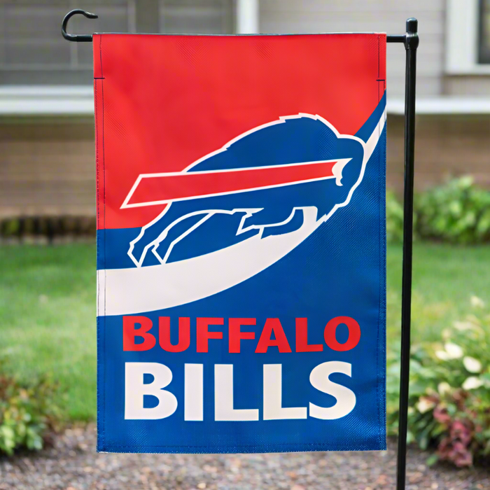 Buffalo Bills Swoop Burlap Garden Flag