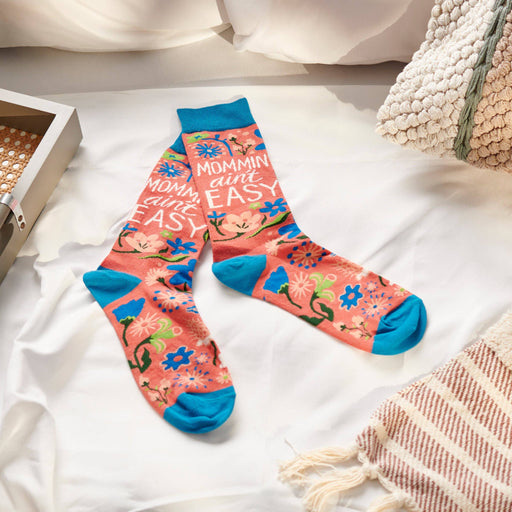 Mommin' Ain't Easy Crew Socks