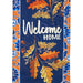Fall Leaves Welcome Home Long XL Garden Flag